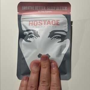 Hostage Women’s Nose Tape - Pink brand new 30 day supply